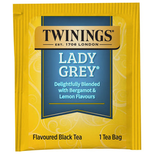 Twinings Lady Grey Citrus Black Tea Bags, 100 Count Box