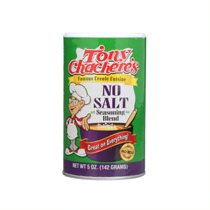 Tony Chachere’S, Seasoning, Cajun, No Salt, 5 Oz