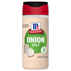 Mccormick Kosher Onion Salt, 5.12 Oz Bottle