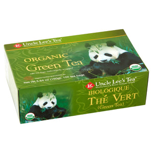 Uncle Lee'S Tea - Organic Green Tea 100 Bag(S)