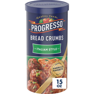 Progresso Bread Crumbs, Italian Style, Cooking Ingredient, 15 Oz