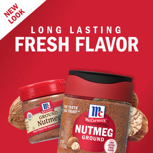 Mccormick Kosher Ground Nutmeg, 1.100 Oz Bottle