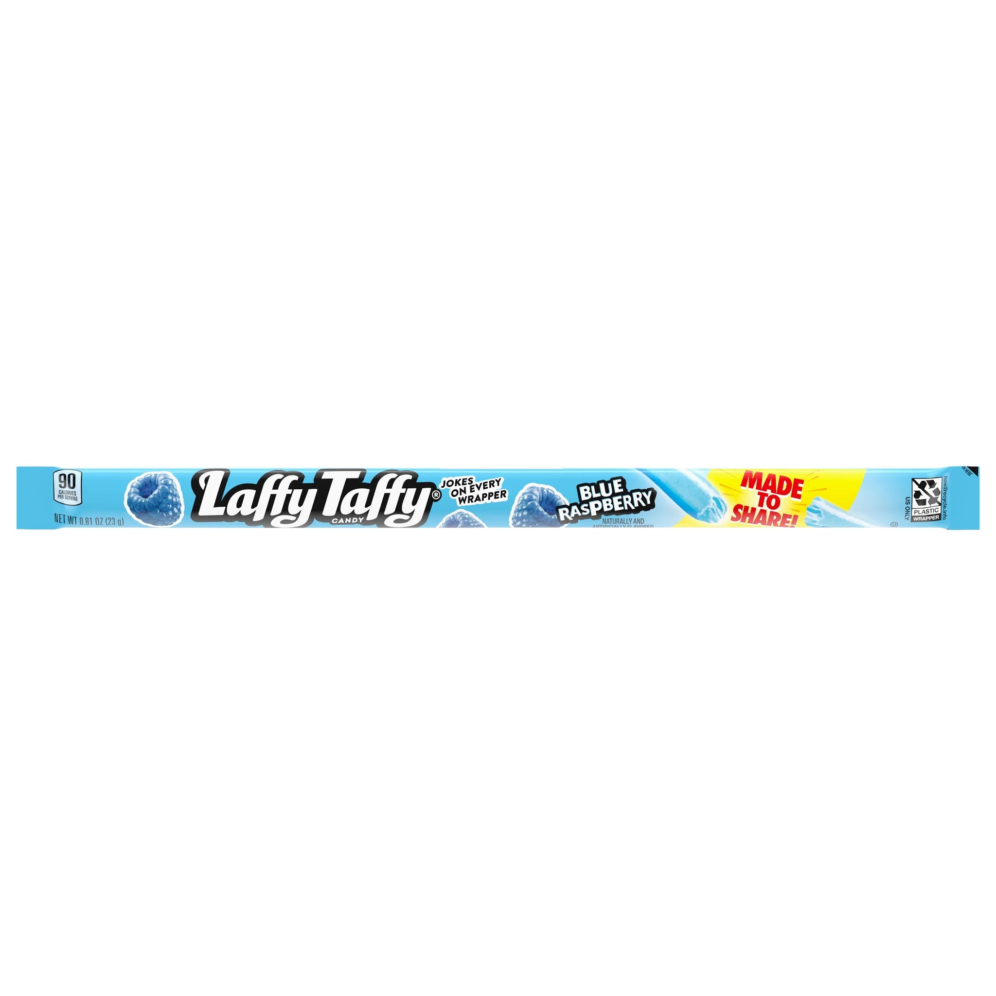 Laffy Taffy Blue Raspberry Candy 0.81 Oz
