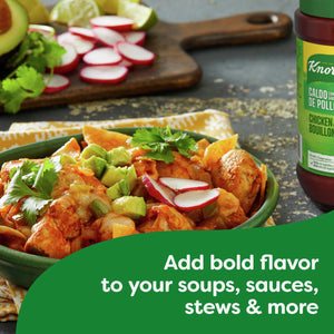 Knorr Granulated Bouillon Chicken Flavor Cholesterol-Free Powder, 7.9 Oz Jar