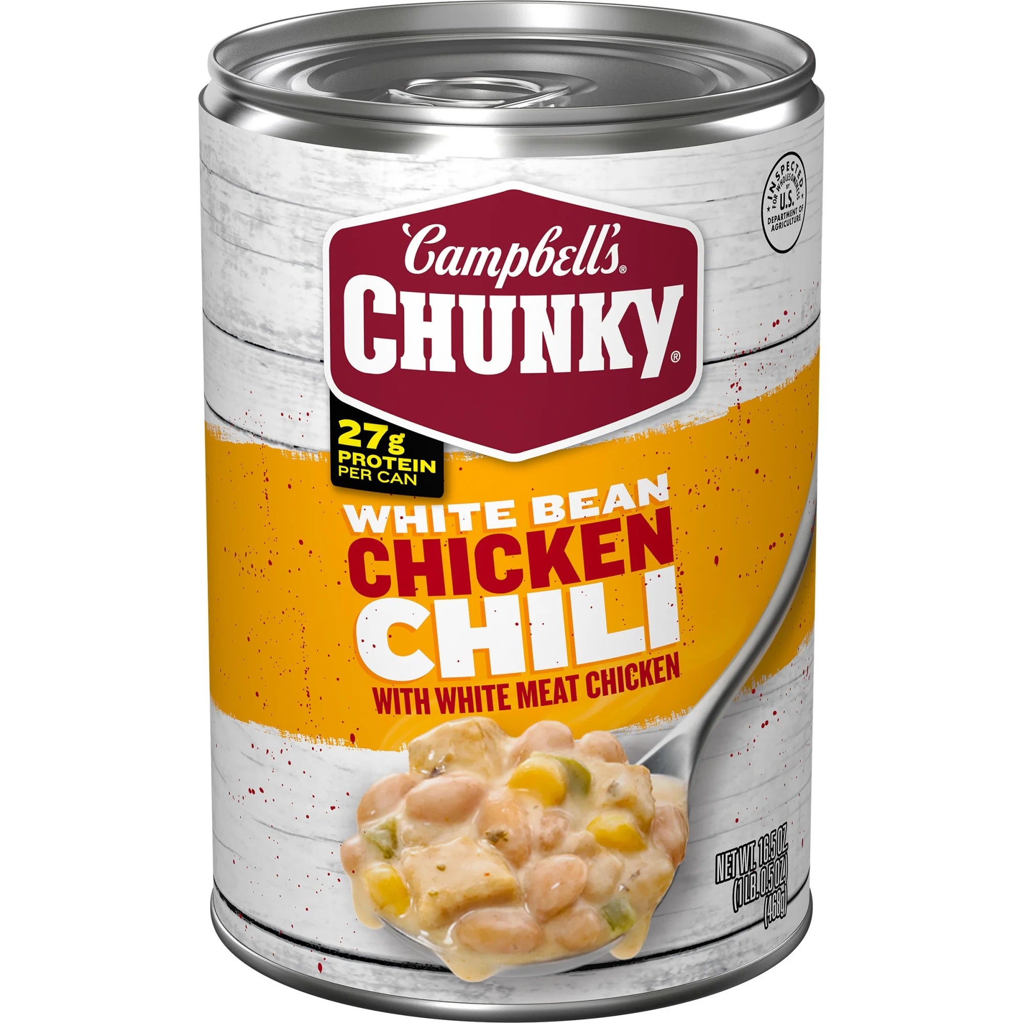 Campbell’S Chunky 16.5 Oz Chili White Bean Chicken Chili, 16.5 Oz Can
