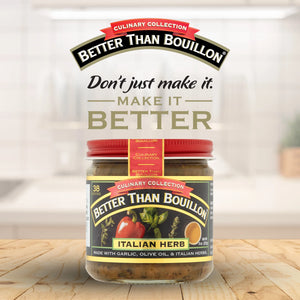 Better than Bouillon Culinary Collection Italian Herb Base, Shelf-Stable, 8 Oz Jar