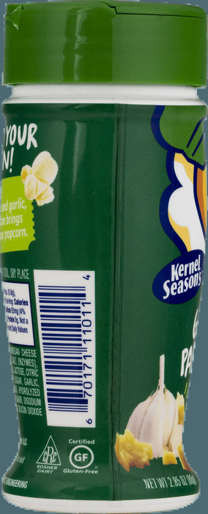Kernel Season'S Garlic Parmesan Popcorn Seasoning, 2.85 Oz