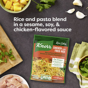 Knorr No Artificial Flavors Chicken Fried Rice Cooks in 7 Minutes, 5.7 Oz Regular Pouch