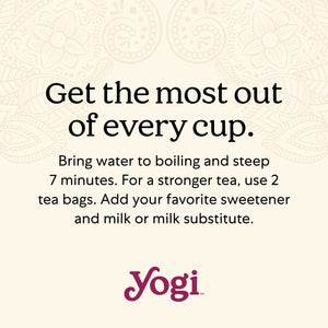 Yogi Tea Sweet Ginger Citrus Turmeric Vitality, Herbal Tea Bags, 16 Count