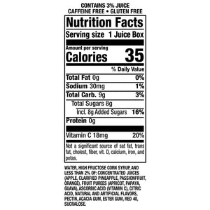 Hawaiian Punch Lemon Berry Squeeze Juice Drink, 6.75 Fl Oz, 8 Count ( 2 Box )