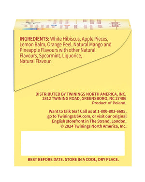 Twinings Pineapple Mango Flavoured Herbal Tea 20Ct