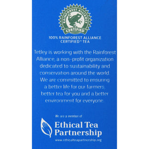 Tetley Classic Blend Rich Black Tea, 100 Count Tea Bags
