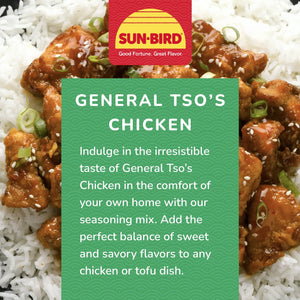 Sun-Bird General Tso'S Chicken Seasoning Mix, 1.14 Oz Pouch