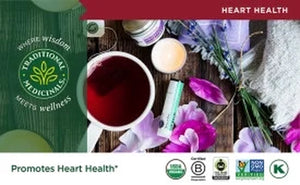 Traditional Medicinals, Organic, Hawthorn & Hibiscus, Tea Bags, 16 Ct