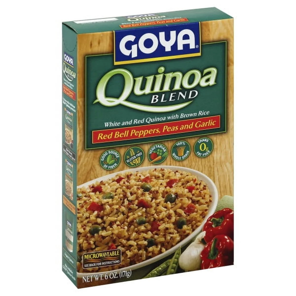 GOYA Quinoa Blend Peppers, Peas, & Garlic 6 Oz