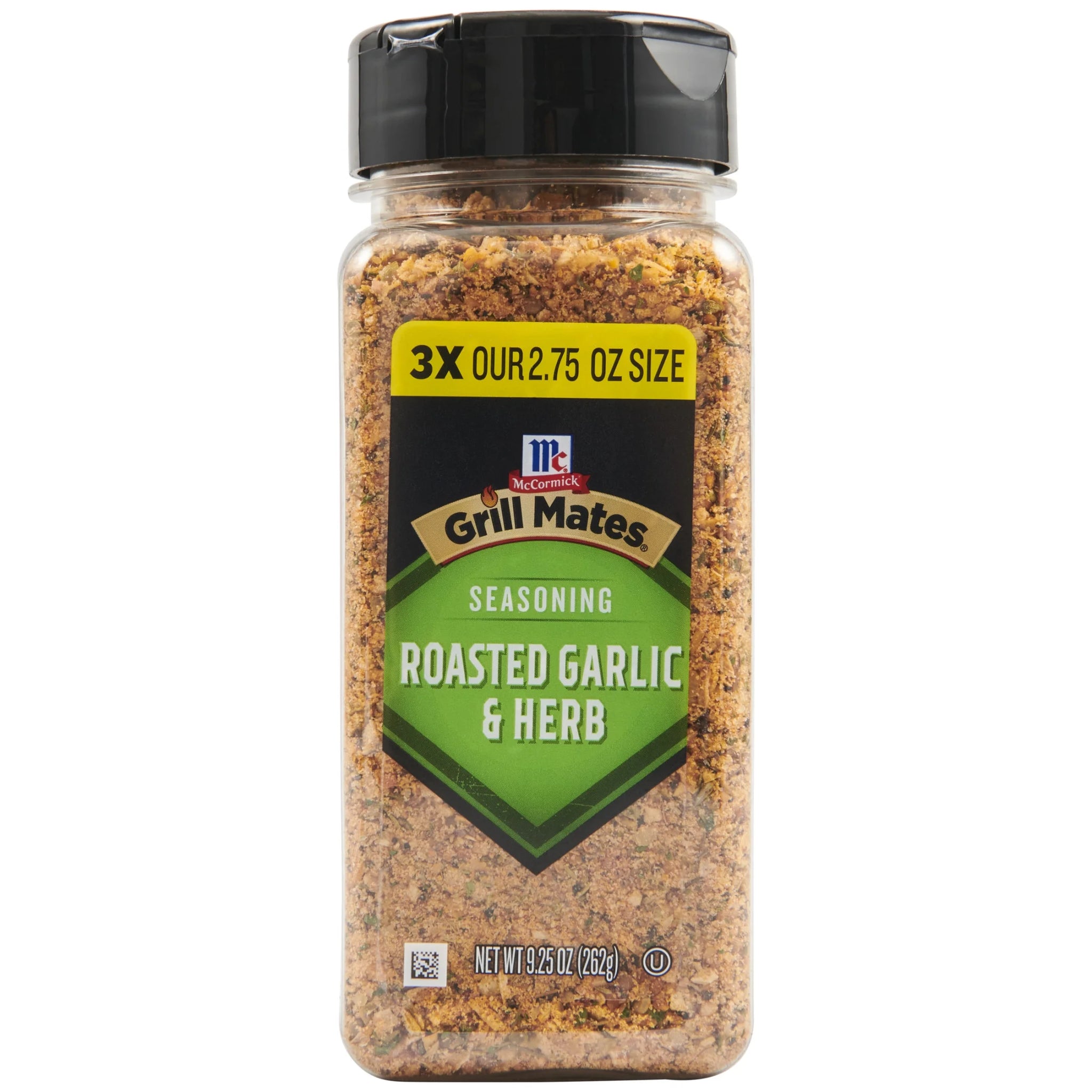 Mccormick GRILL MATES Gluten Free Roasted Garlic & Herb Seasoning, 9.25 Oz Bottle