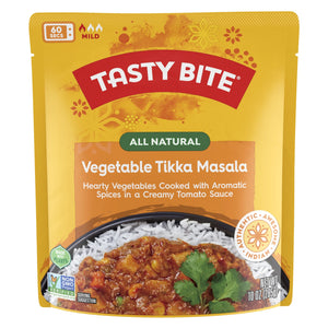 Tasty Bite Vegetable Tikka Masala 10Oz - Creamy Vegetable Curry
