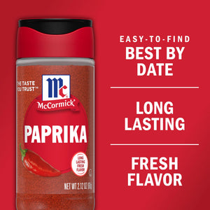Mccormick Kosher Paprika, 2.12 Oz Bottle