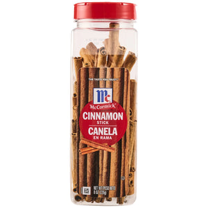 Mccormick Kosher Cinnamon Sticks, 8 Oz Bottle