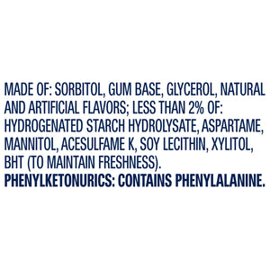 Orbit Wintermint Sugar Free Chewing Gum Travel Essentials - 3 Ct Pack