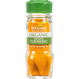 Mccormick Gourmet Organic Ground Turmeric, 1.37 Oz Bottle