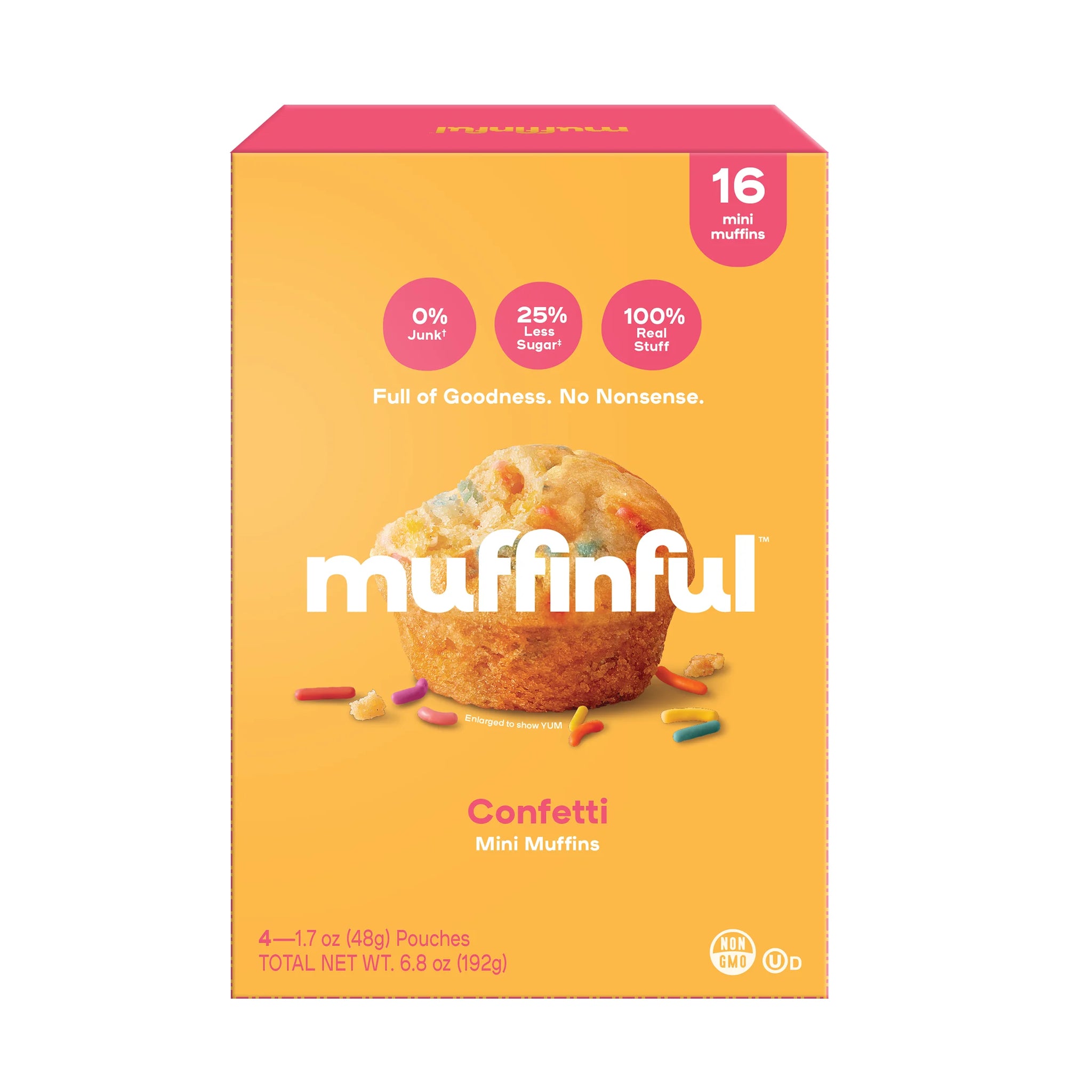 Confetti Mini Muffins 16Ct