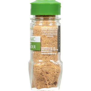 Mccormick Gourmet Organic Ground Coriander, 1.25 Oz Bottle