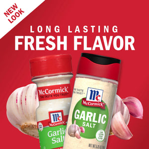 (2 Pack) Mccormick Garlic Salt, 5.25 Oz Bottle