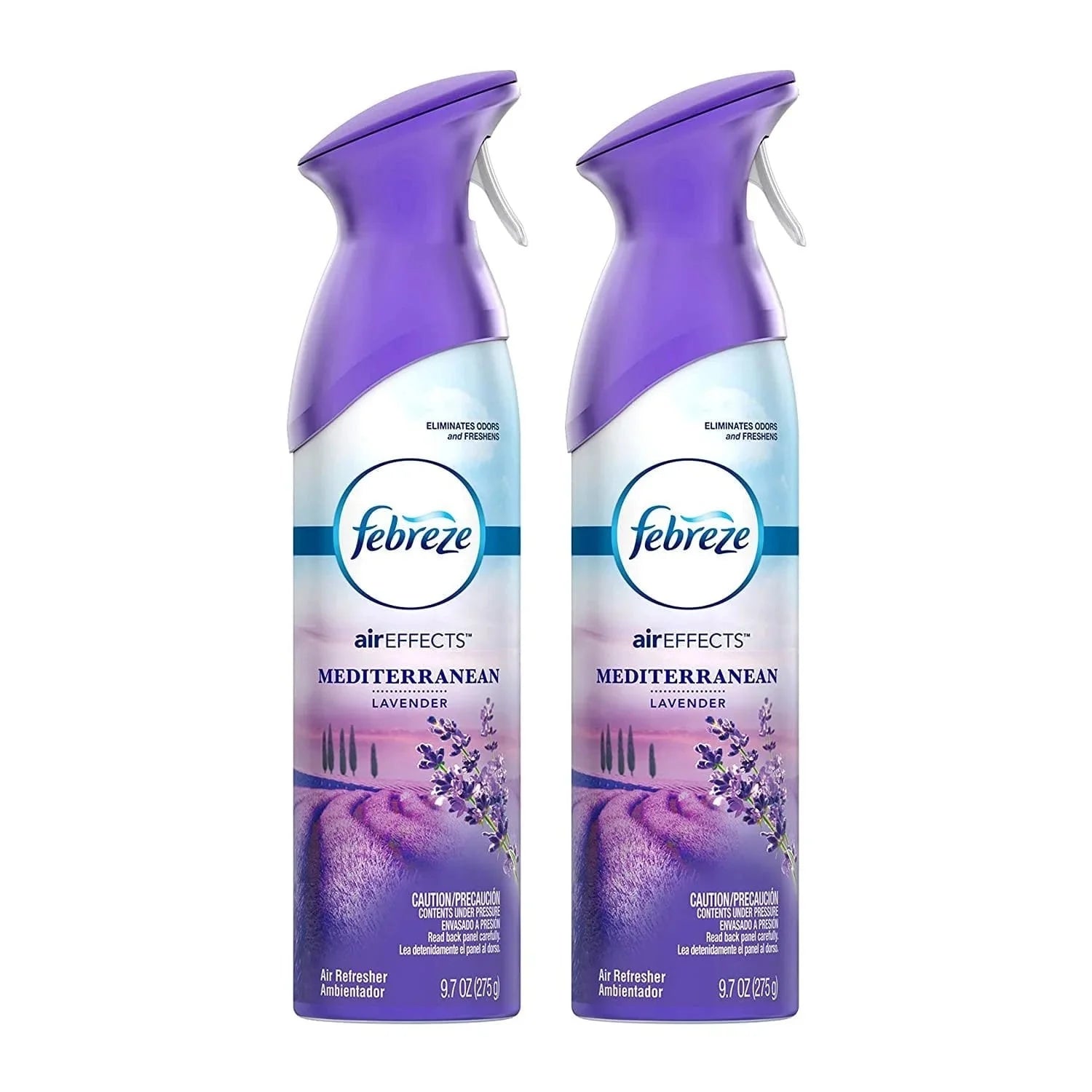 Febreze Air Effects Air Refresher, Mediterranean Lavender 8.8 Ounce2 Pack