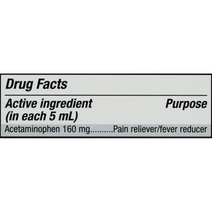 2 Pack Children's Acetaminophen Ages 2-3 Pain + Fever Medicine, Oral Suspension 2 Fl. Oz. Each | Compare to Children's Tylenol Active Ingredients