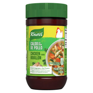 Knorr Granulated Bouillon Chicken Flavor Cholesterol-Free Powder, 7.9 Oz Jar