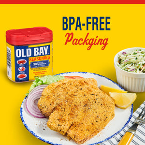 OLD BAY Gluten Free 30% Less Sodium Seasoning, 2 Oz Can
