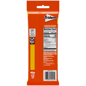 Trident Sugar Free Gum, Tropical Twist, 3 Packs of 14 Regular Size Pieces (42 Total Pieces)