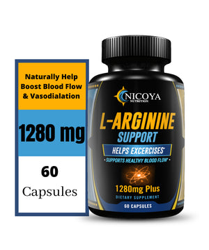 L-Arginine Men Booster, Pre-workout, Muscle, Strength & Energy