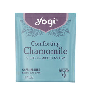 Yogi Tea Comforting Chamomile, Organic Herbal Tea Bags, 16 Count