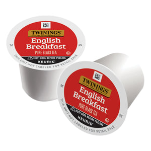 Twinings English Breakfast Keurig Tea Pods, 12 Ct, Caffeinated