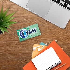 Orbit Gum Sweet Mint Sugar Free Chewing Gum, Single Pack - 14 Pieces