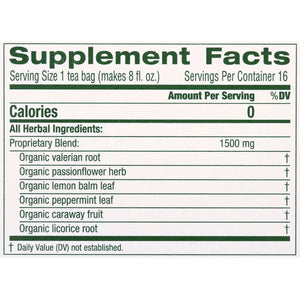 Traditional Medicinals, Organic Nighty Night Extra, Tea Bags, 16 Ct