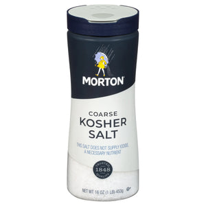 Morton® Kosher Salt, Coarse, 16 Oz
