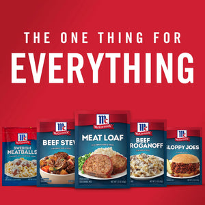 (2 Pack) Mccormick Meat Loaf Seasoning Mix, 1.5 Oz Envelope
