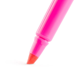 BIC Brite Liner Pink Highlighters, Chisel Tip, 12-Count Pack