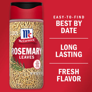 Mccormick Kosher Whole Rosemary Leaves, 0.62 Oz Bottle