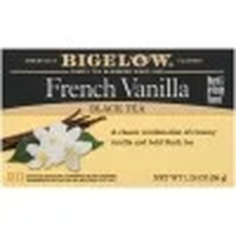 Bigelow French Vanilla, Black Tea Bags, 20 Count