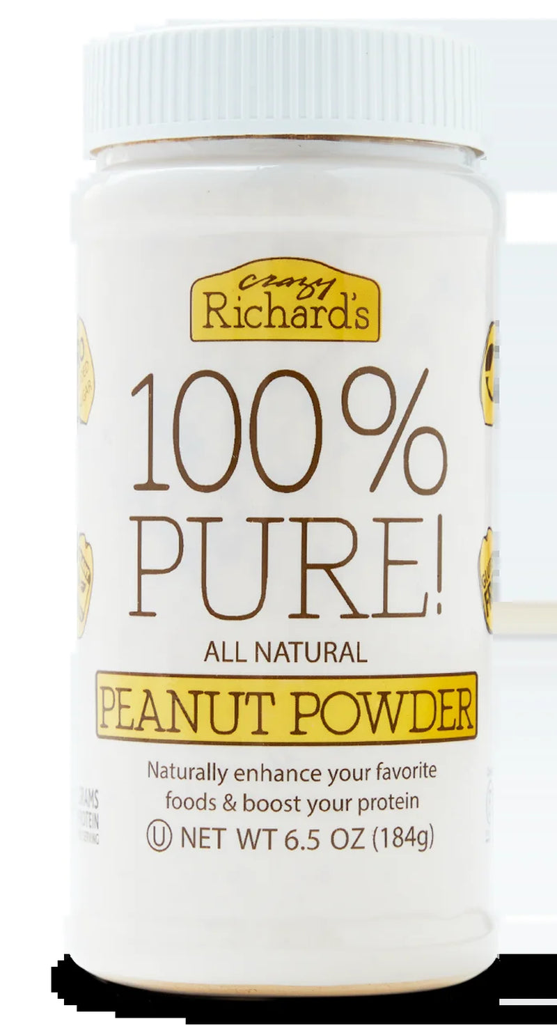 Crazy Richard'S 6.5Oz High Protein Peanut Butter Powder, 6.5Oz Jar