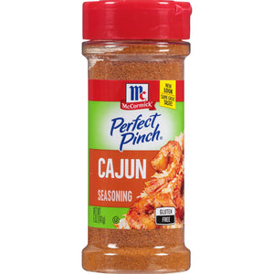 Mccormick PERFECT PINCH Gluten Free Cajun Seasoning, 5 Oz Bottle