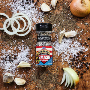 Mccormick Grill Mates Gluten Free Smash Burger Seasoning, 2.85 Oz Bottle