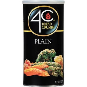4C Plain Bread Crumbs, 15 Oz Canister