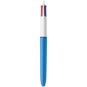 BIC 4-Color Original Retractable Ball Pen, Assorted, 12 Pack