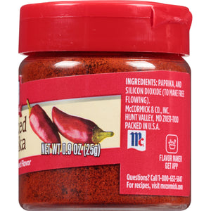 Mccormick Kosher Smoked Paprika, 0.9 Oz Bottle
