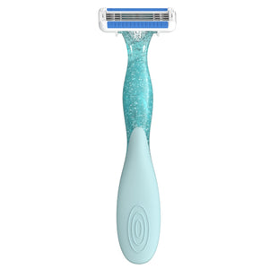 BIC Easyrinse Anti-Clogging Women'S Disposable Razors with 4 Blades, 6 Count